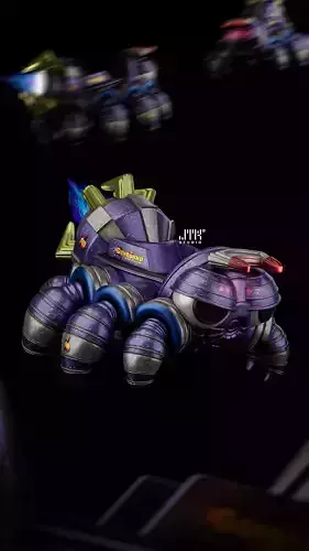 ADUKA GUNBOUND MOVIL 3D print model