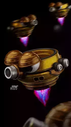 ASate Gunbound Movil 3D print model