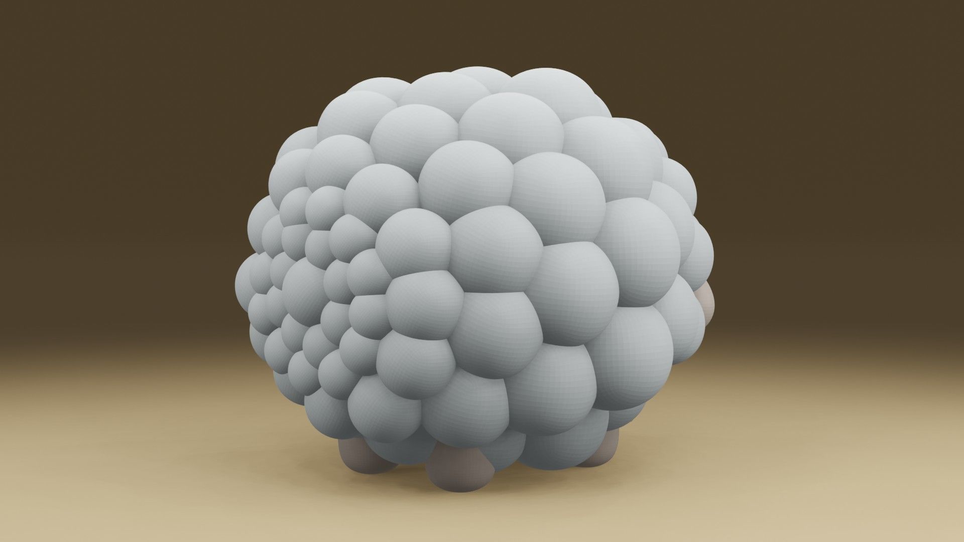sheep 3D print model_10