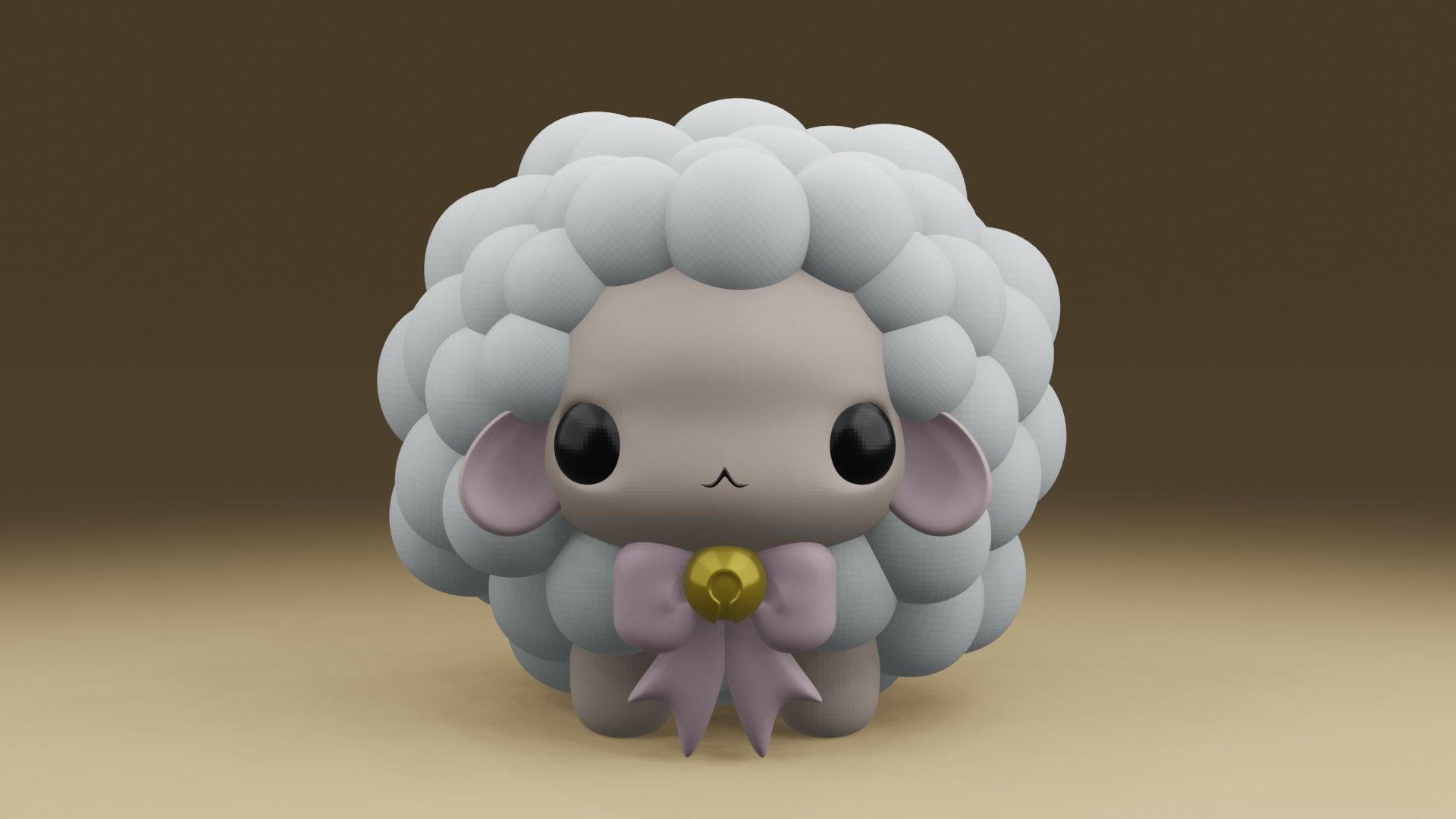 sheep 3D print model_7