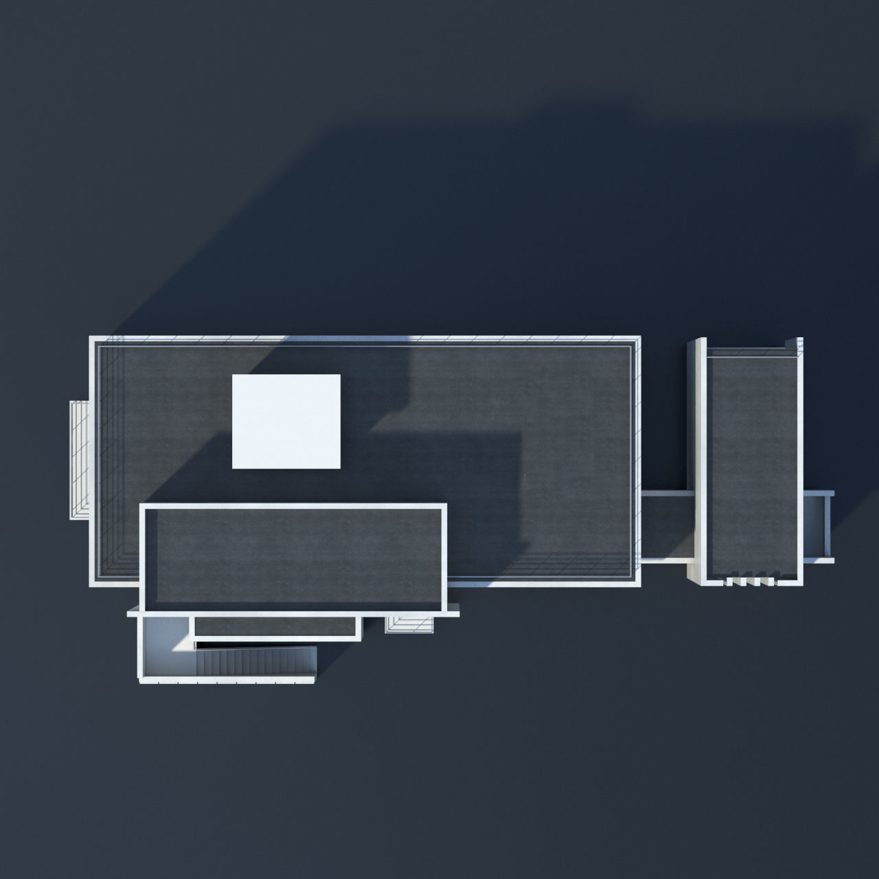  Building pack 2 building 3D model Low-poly 3D model_3