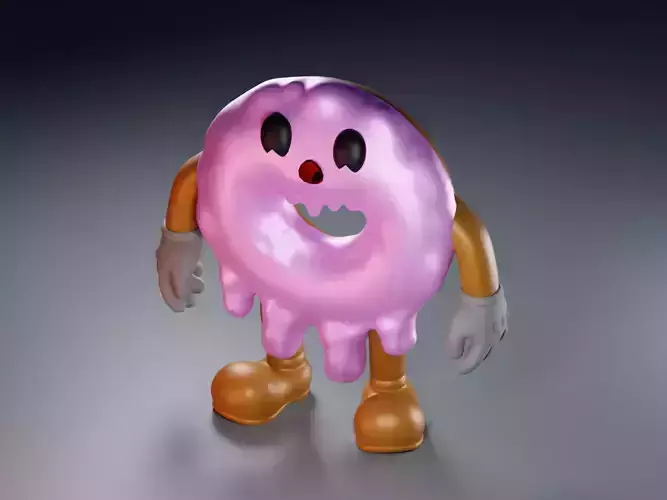 Cute Donut  Fan Art Toy 