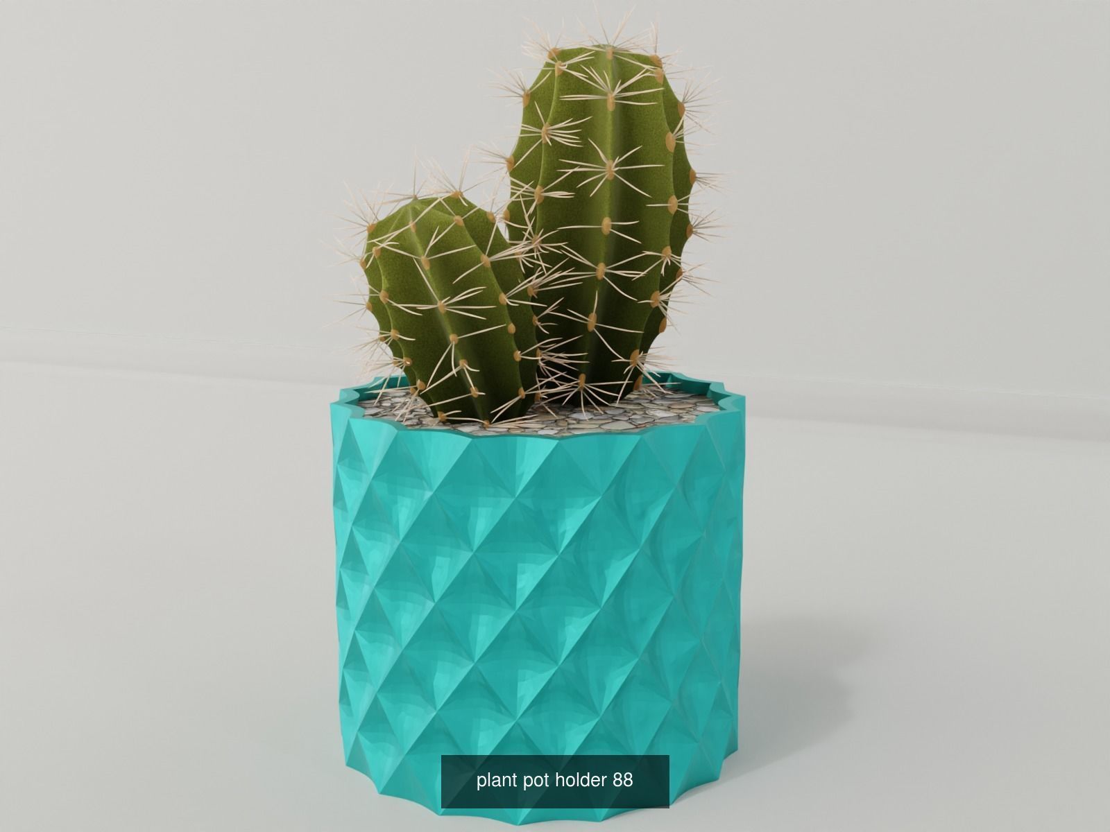 100 plant pot colection 3D Model Collection_98