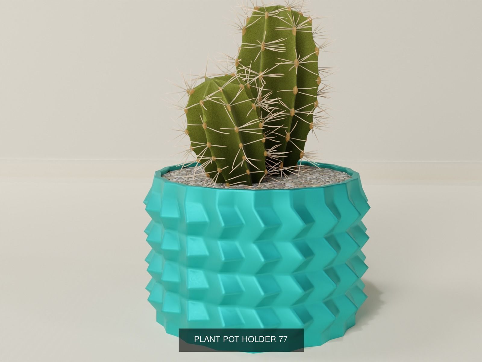100 plant pot colection 3D Model Collection_87