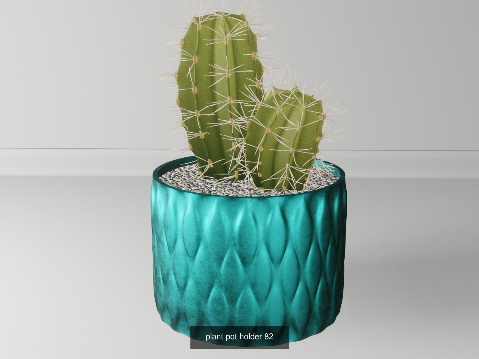 100 plant pot colection 3D Model Collection_92