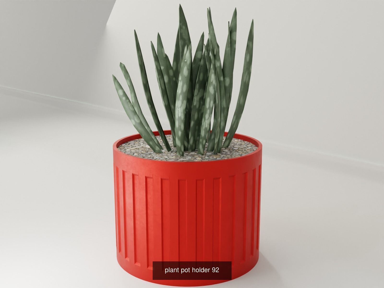 100 plant pot colection 3D Model Collection_102