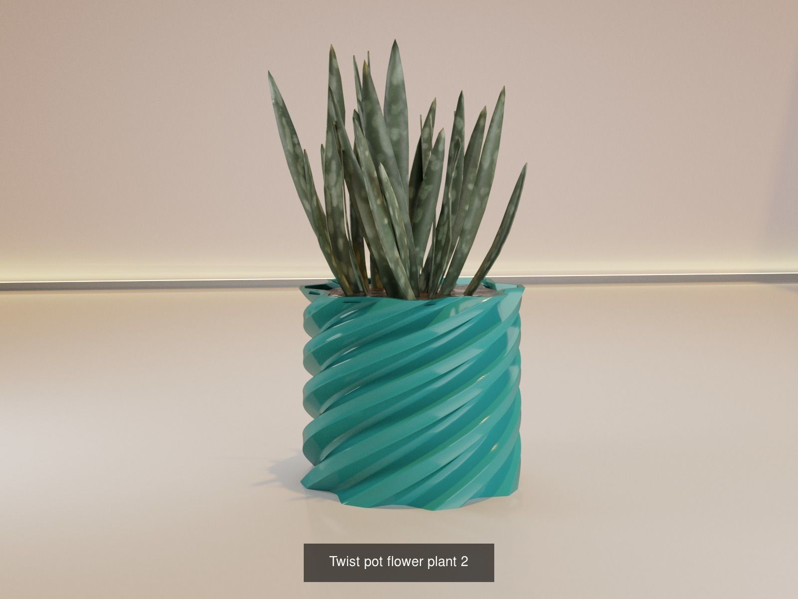 100 plant pot colection 3D Model Collection_20