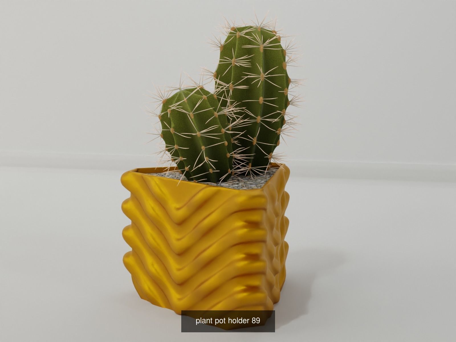 100 plant pot colection 3D Model Collection_99