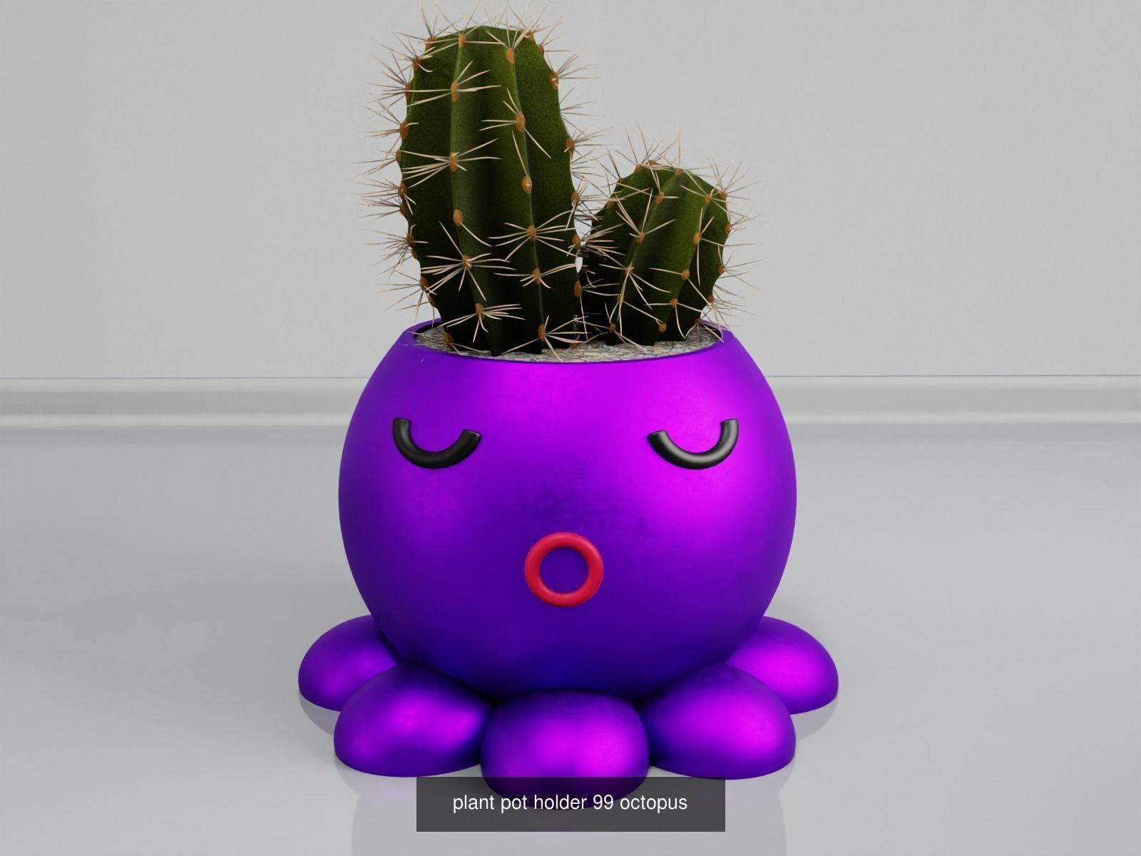 100 plant pot colection 3D Model Collection_109