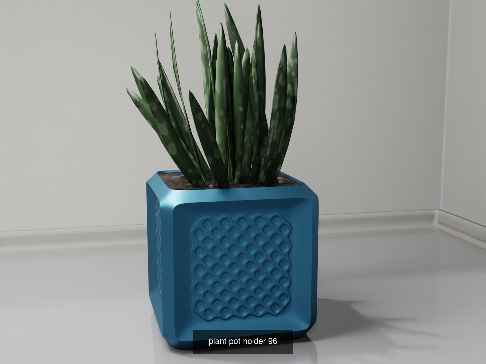 100 plant pot colection 3D Model Collection_106