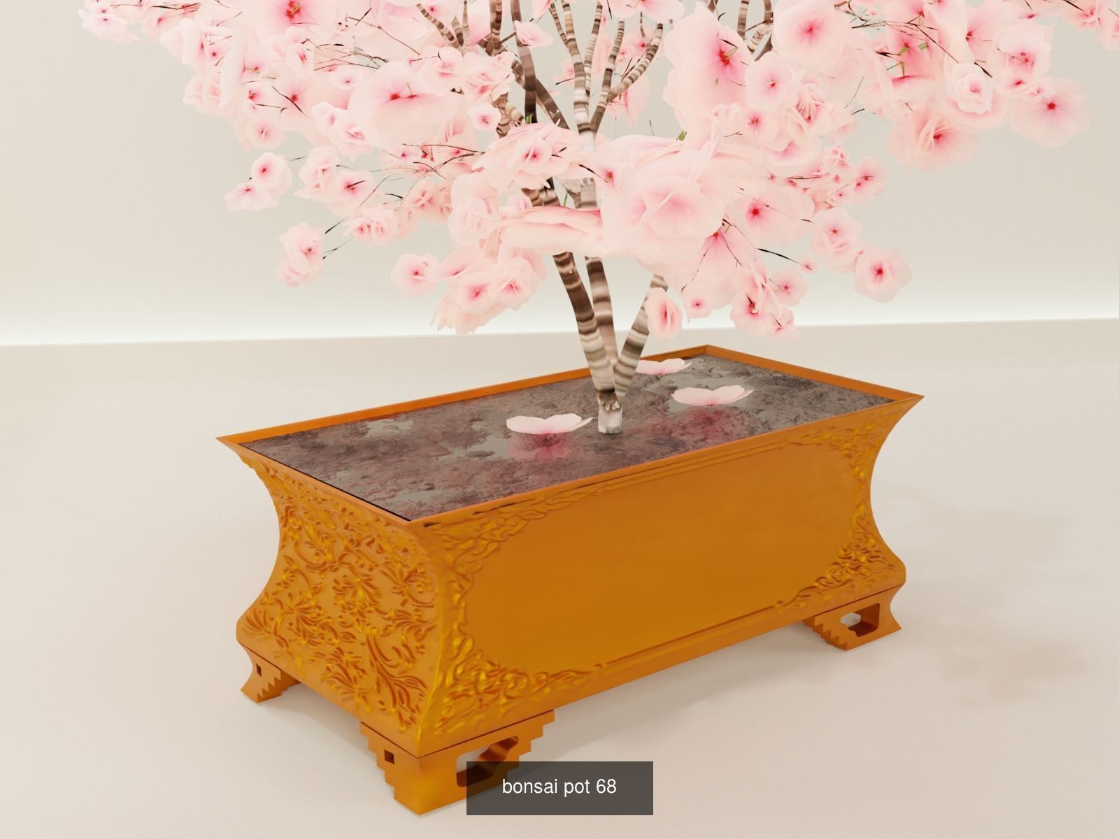 100 plant pot colection 3D Model Collection_78