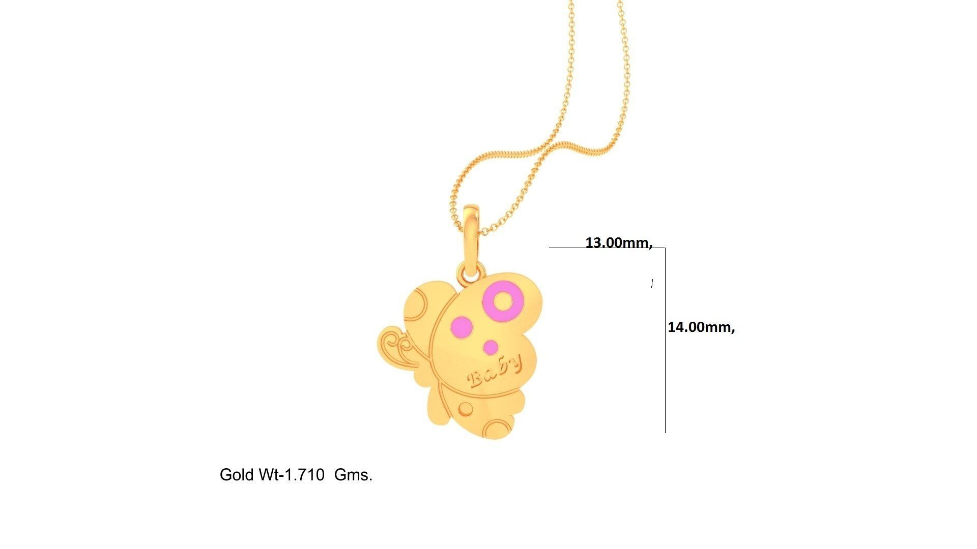 Kids-Pendent  3D print model_2