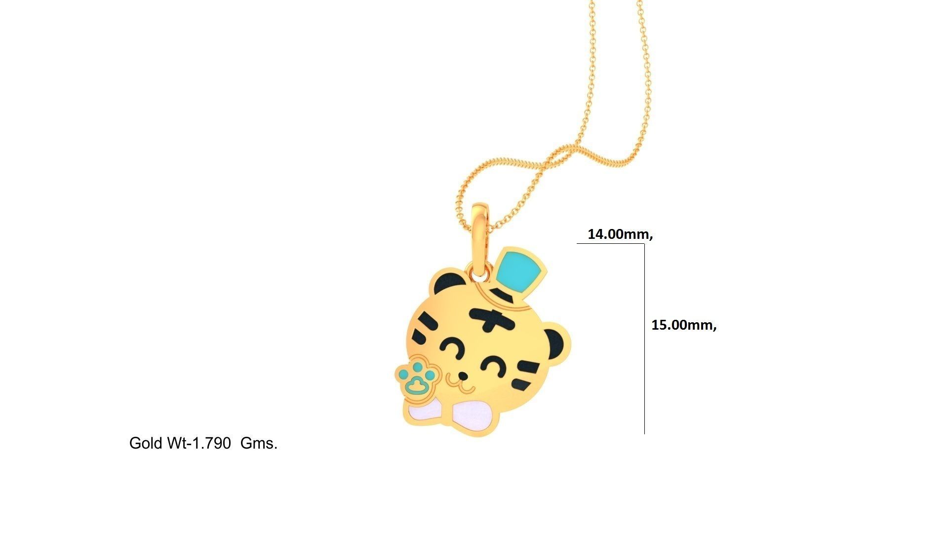 Kids-Pendent  3D print model_35