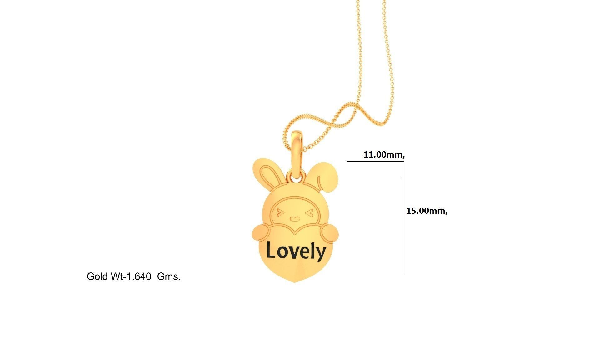 Kids-Pendent  3D print model_36