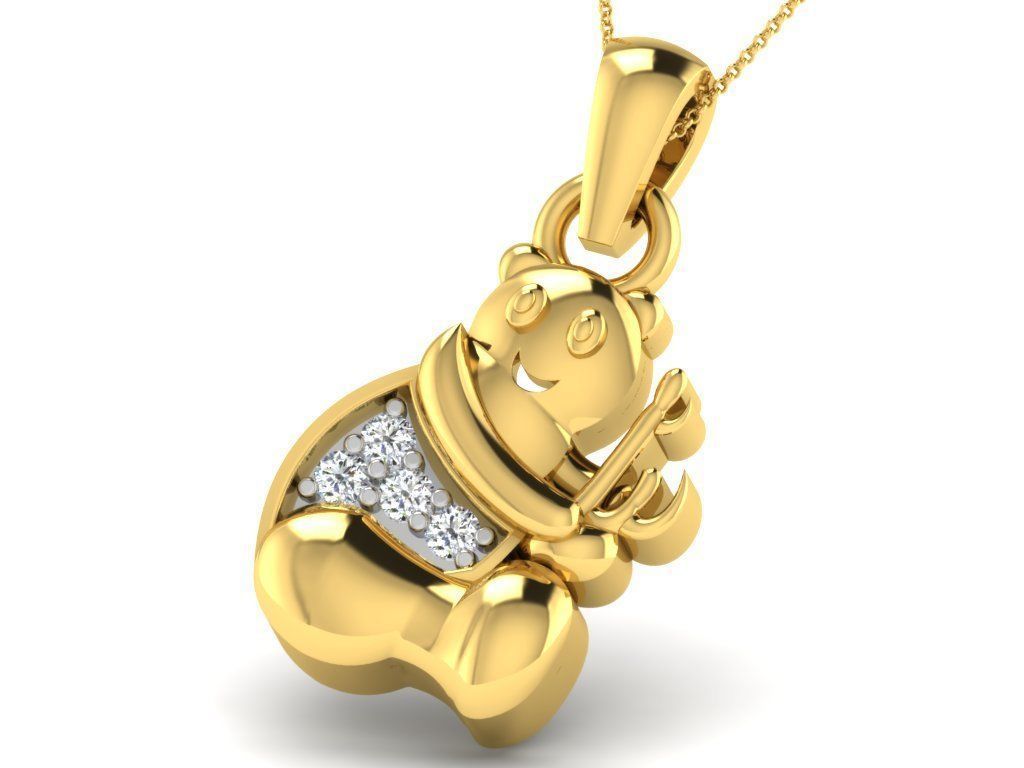 Kids-Pendent  3D print model_14