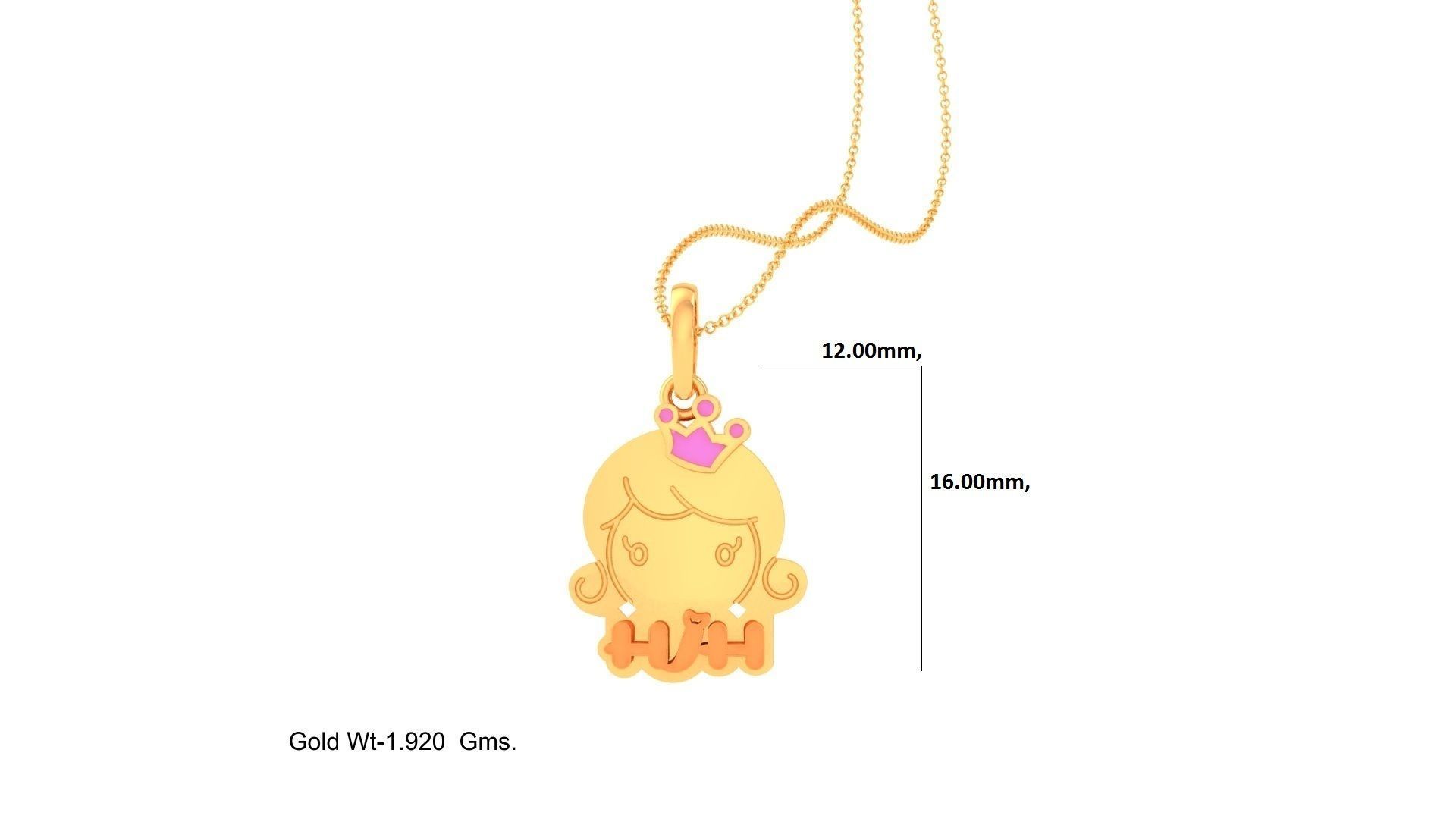 Kids-Pendent  3D print model_38