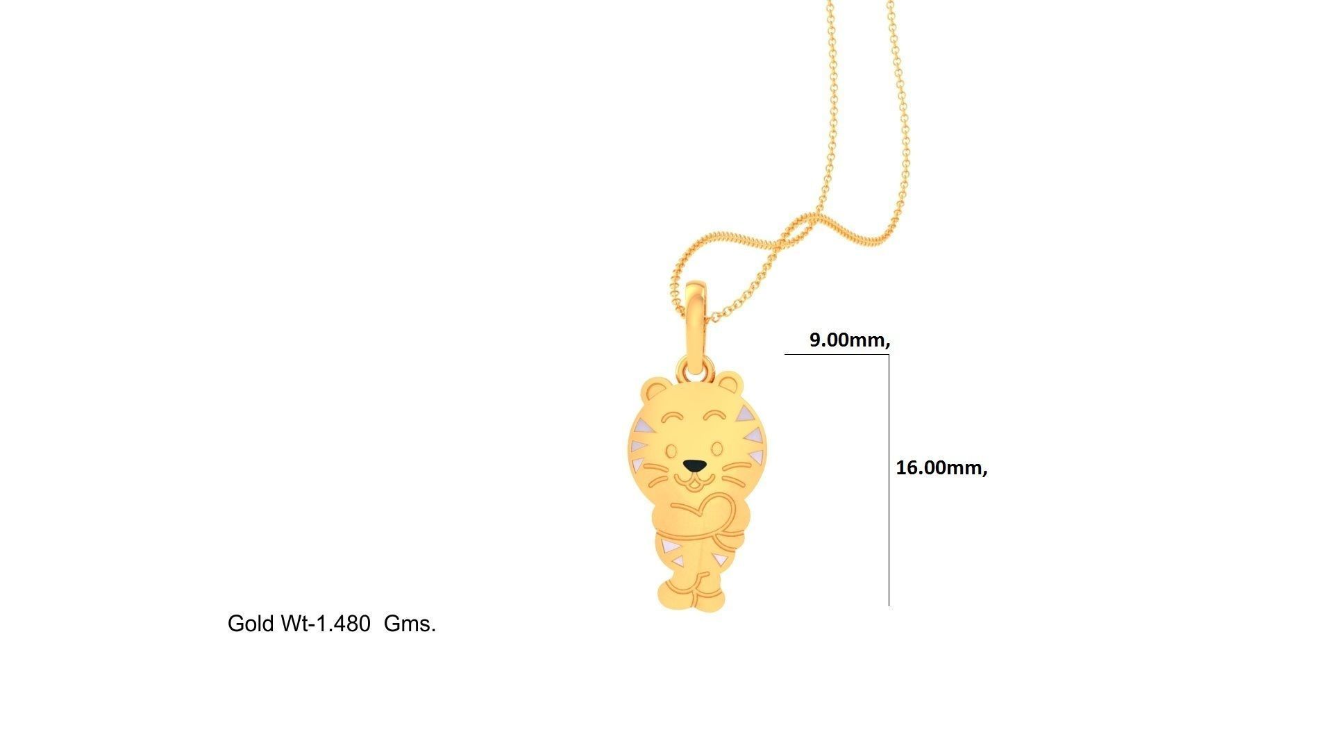 Kids-Pendent  3D print model_30