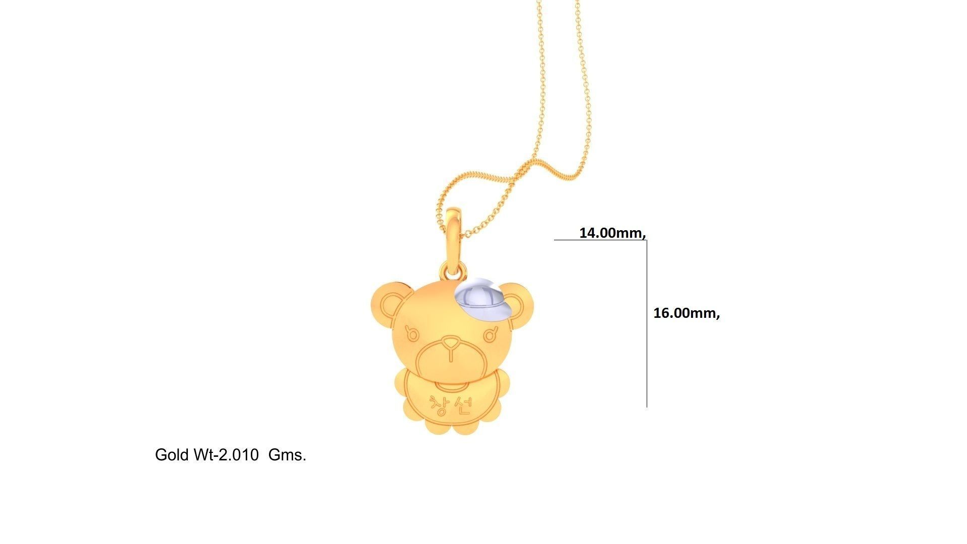 Kids-Pendent  3D print model_7