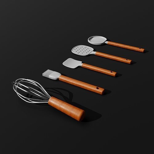Complete Kitchen Essentials Model Pack  3D model 6