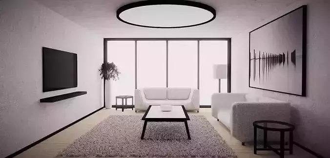 cozy-modern-living-room sets