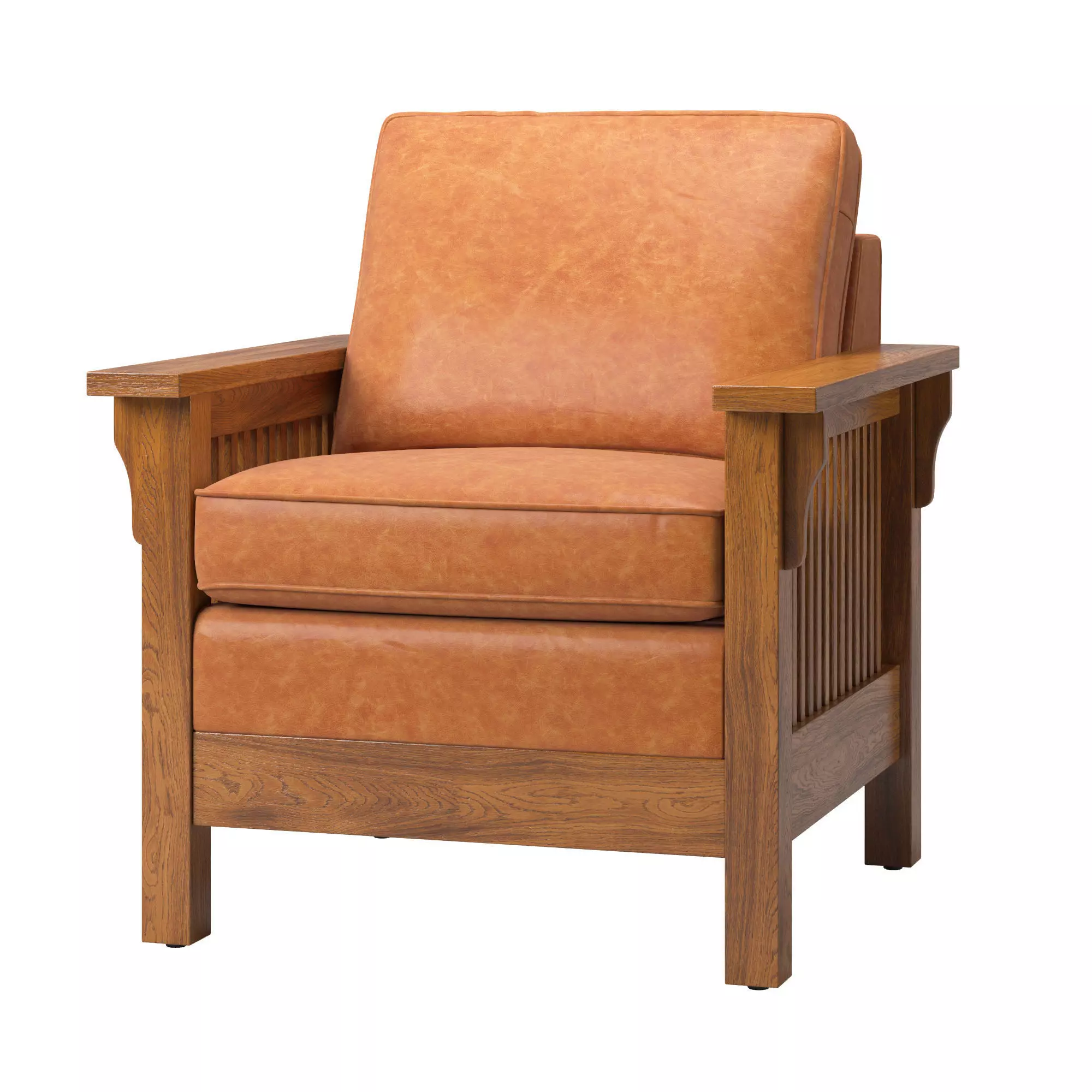 LLOYD LOUNGE CHAIR S-1225  Low-poly 3D model_0