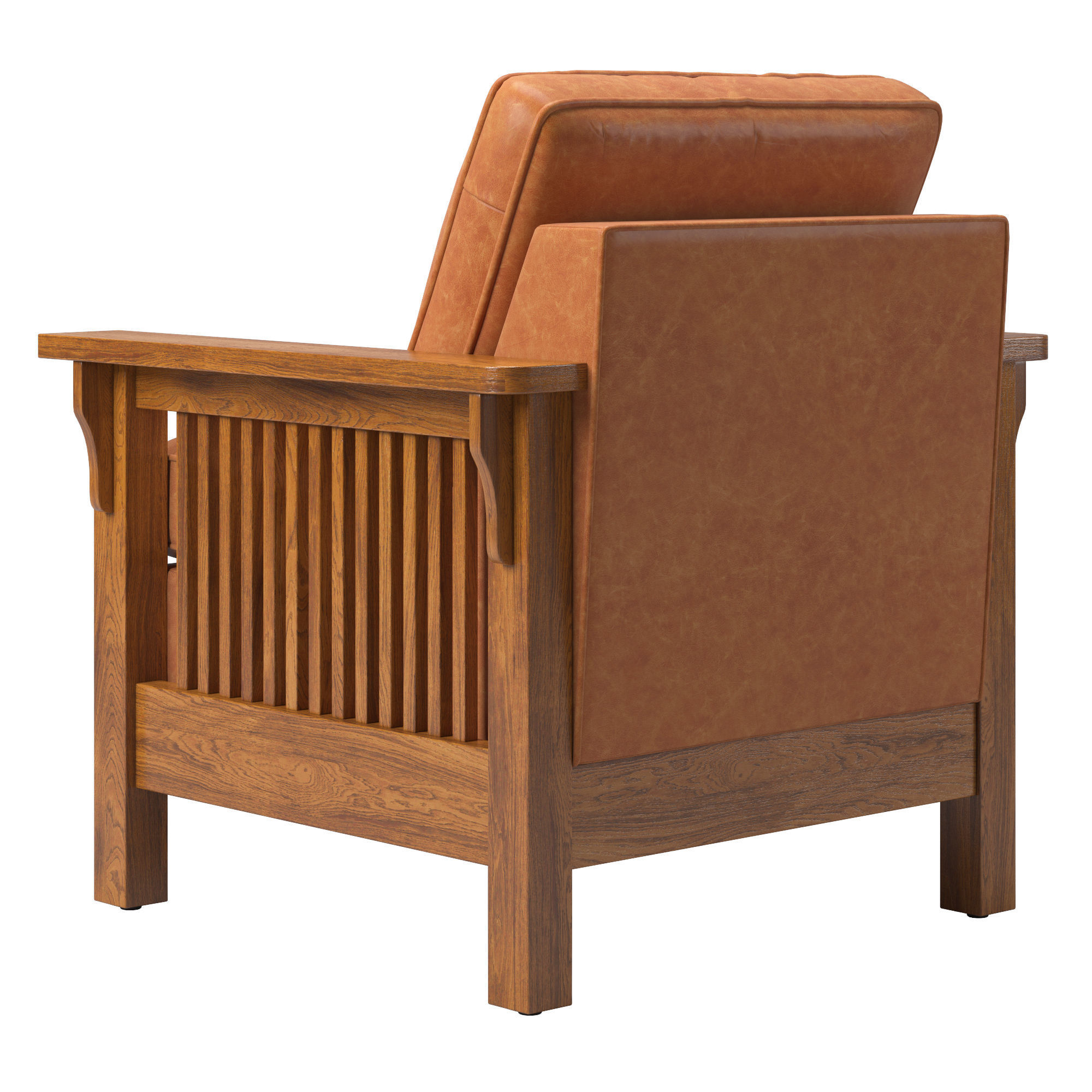 LLOYD LOUNGE CHAIR S-1225  Low-poly 3D model_1