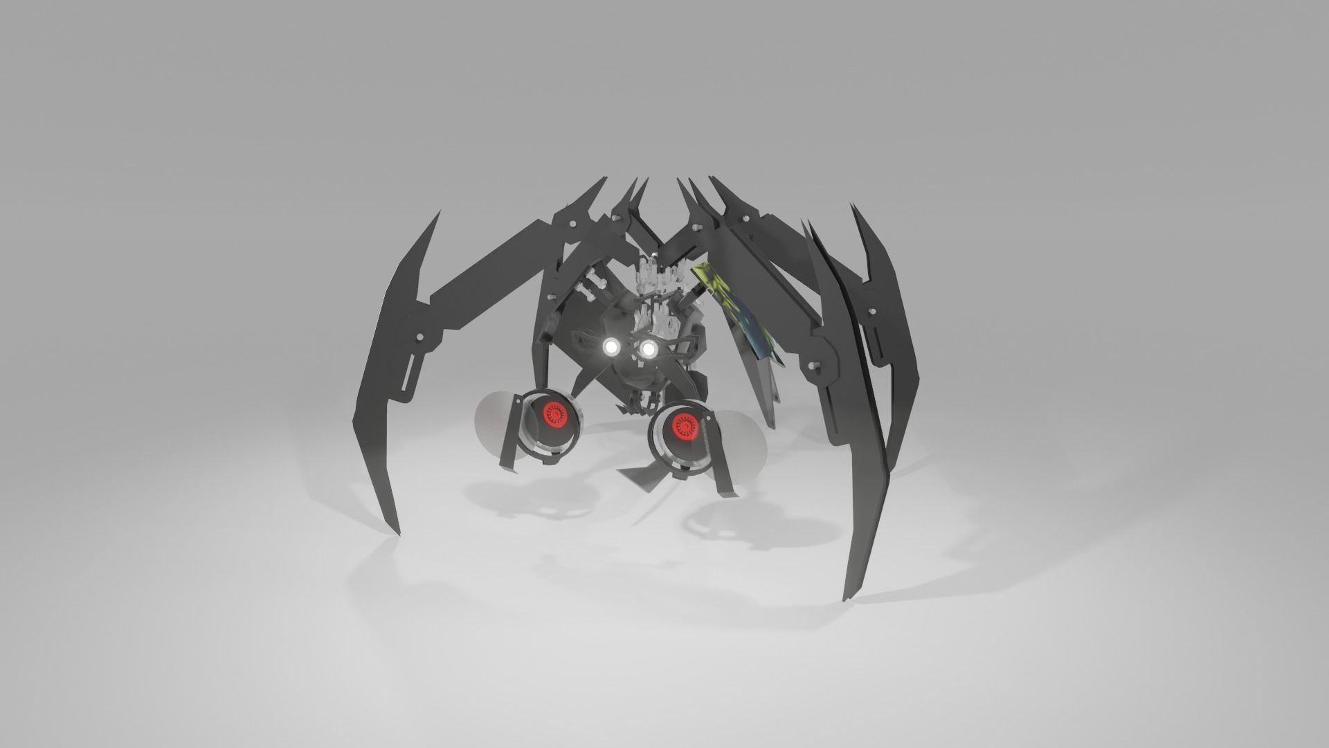 Smart-Tron SmartPhone Transformers Low-poly 3D model_2