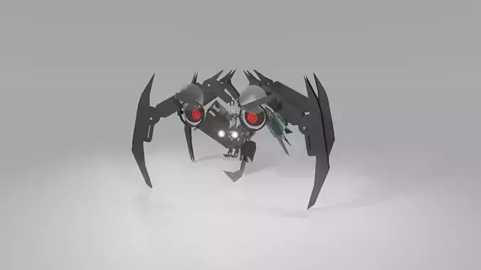 Smart-Tron SmartPhone Transformers Low-poly 3D model