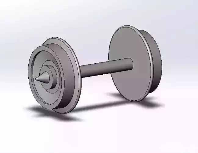 Wheels for model railways H0