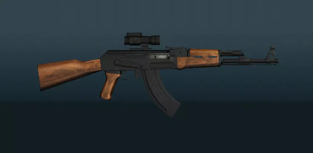 ak47 free Free 3D model