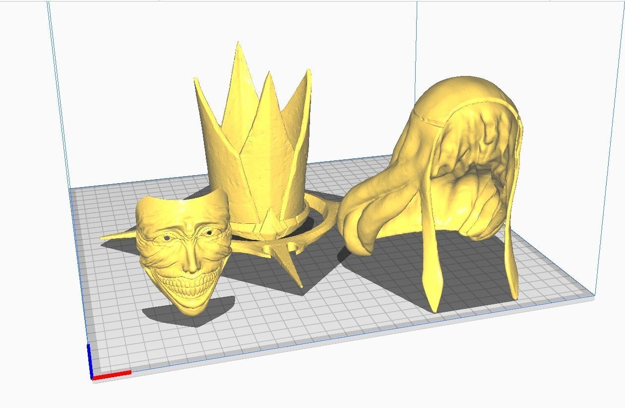 Statue Of God Helmet- Solo Leveling Cosplay 3D print model_24