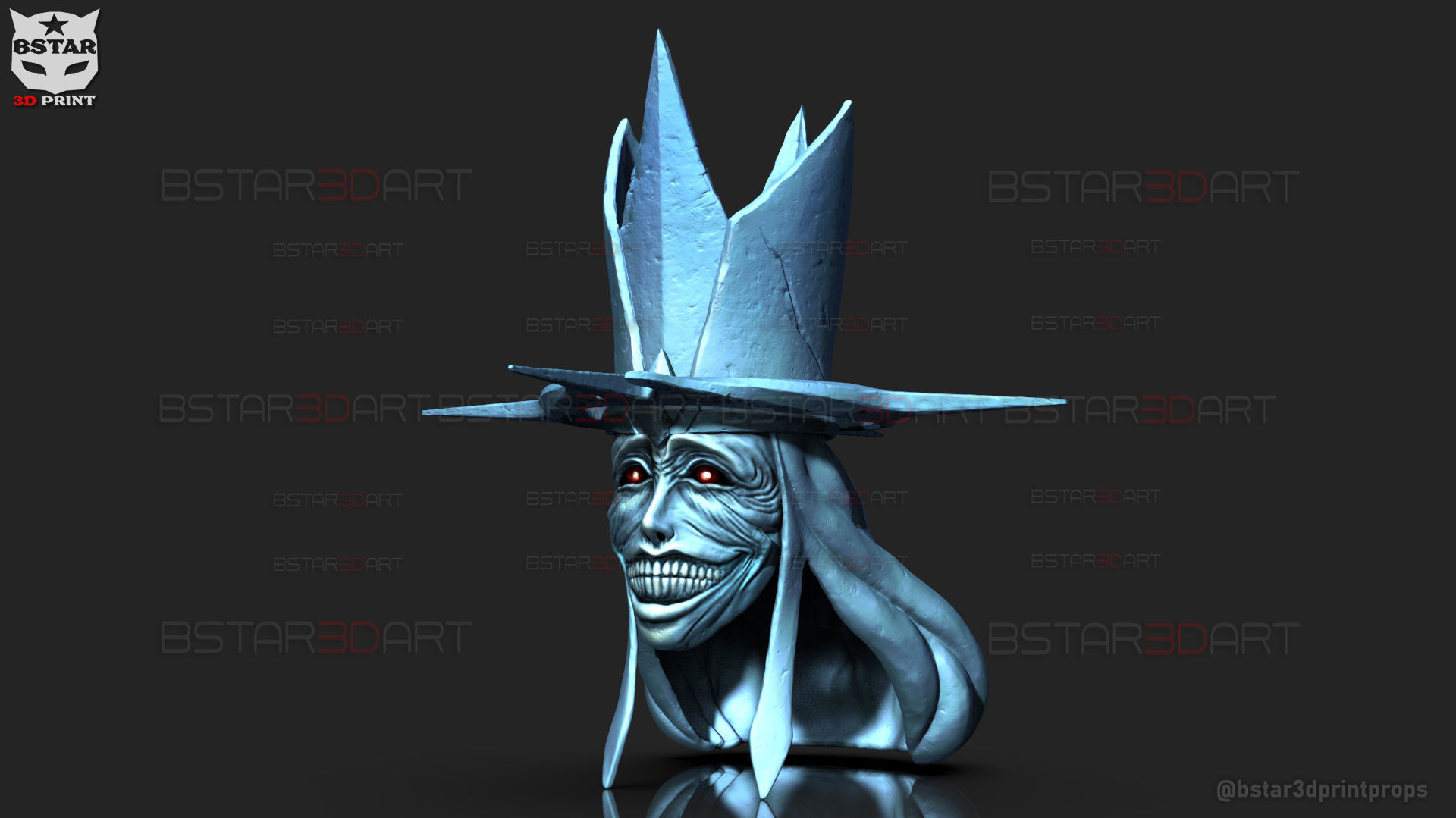 Statue Of God Helmet- Solo Leveling Cosplay 3D print model_8