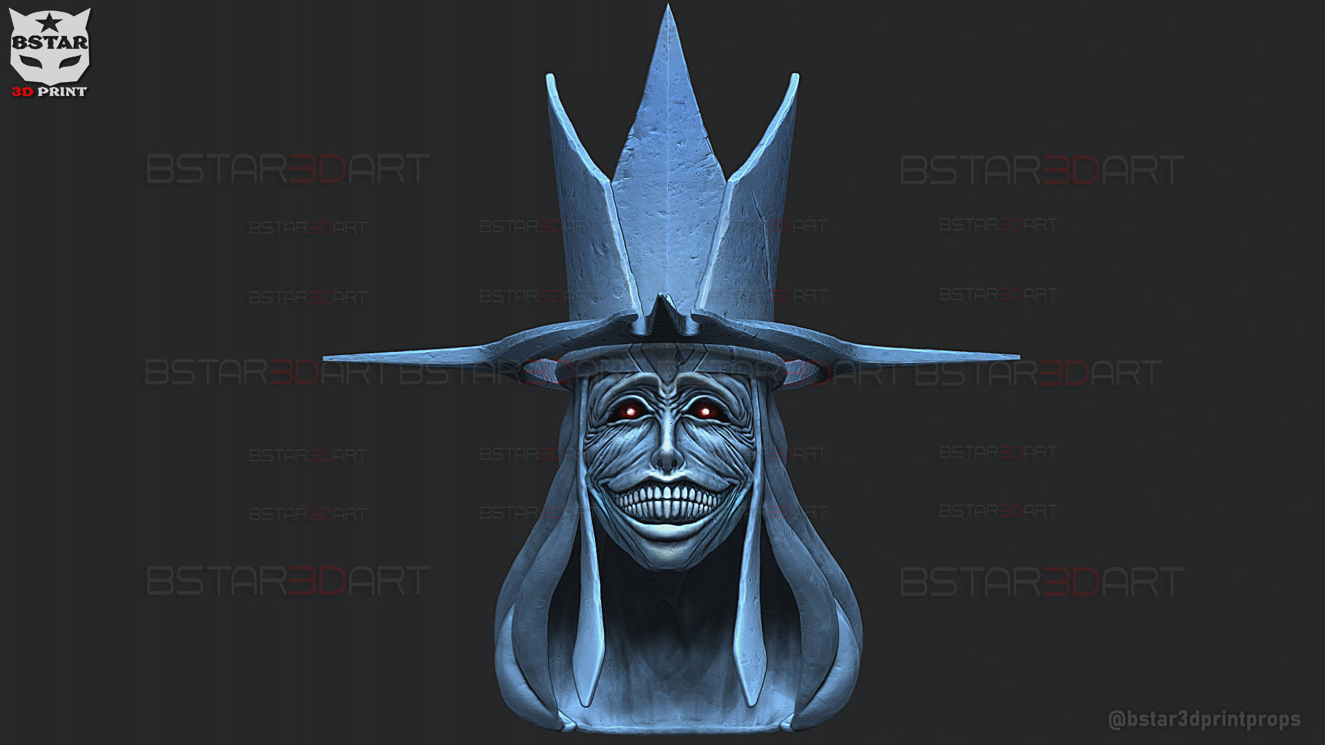 Statue Of God Helmet- Solo Leveling Cosplay 3D print model_9