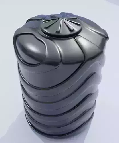 plastic water tank modern shaped