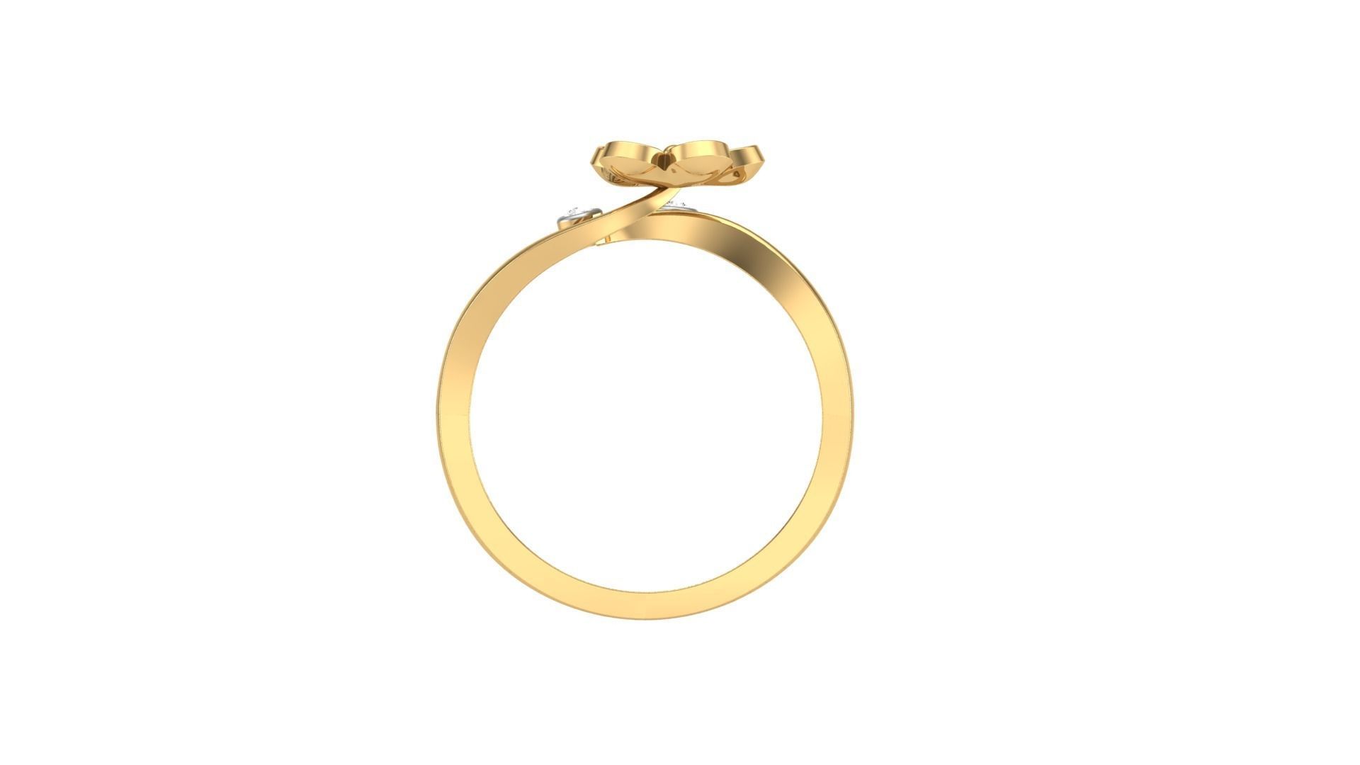 Flower Light Wt Ring 3dm stl obj mtl gltf glb render details 3D print model_4