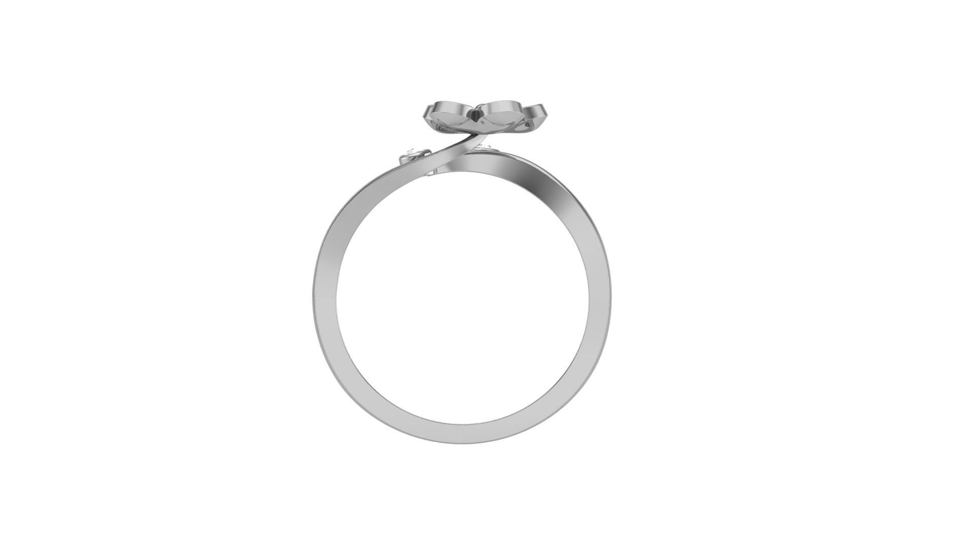 Flower Light Wt Ring 3dm stl obj mtl gltf glb render details 3D print model_9