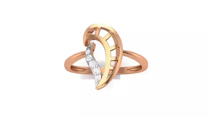 Wire Mesh Light Wt Ring 3dm stl obj mtl gltf glb render details