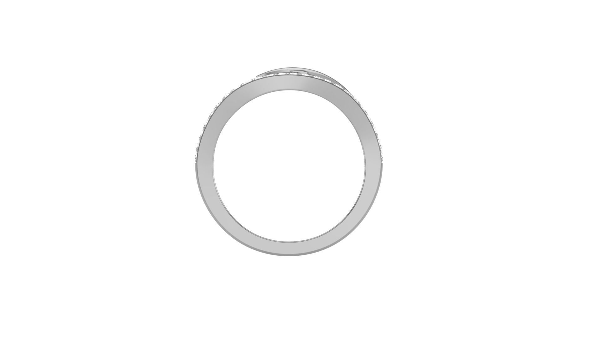 Leaves Light Wt Ring 3dm stl obj mtl gltf glb render details 3D print model_9