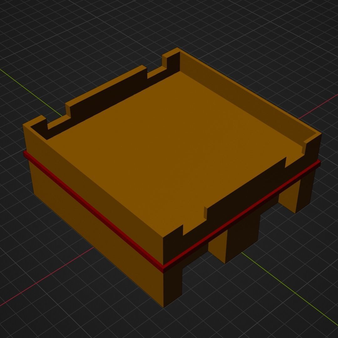 Restaurant Inspired By Los Pollos Hermanos Game Ready Low Poly Low-poly 3D model_7