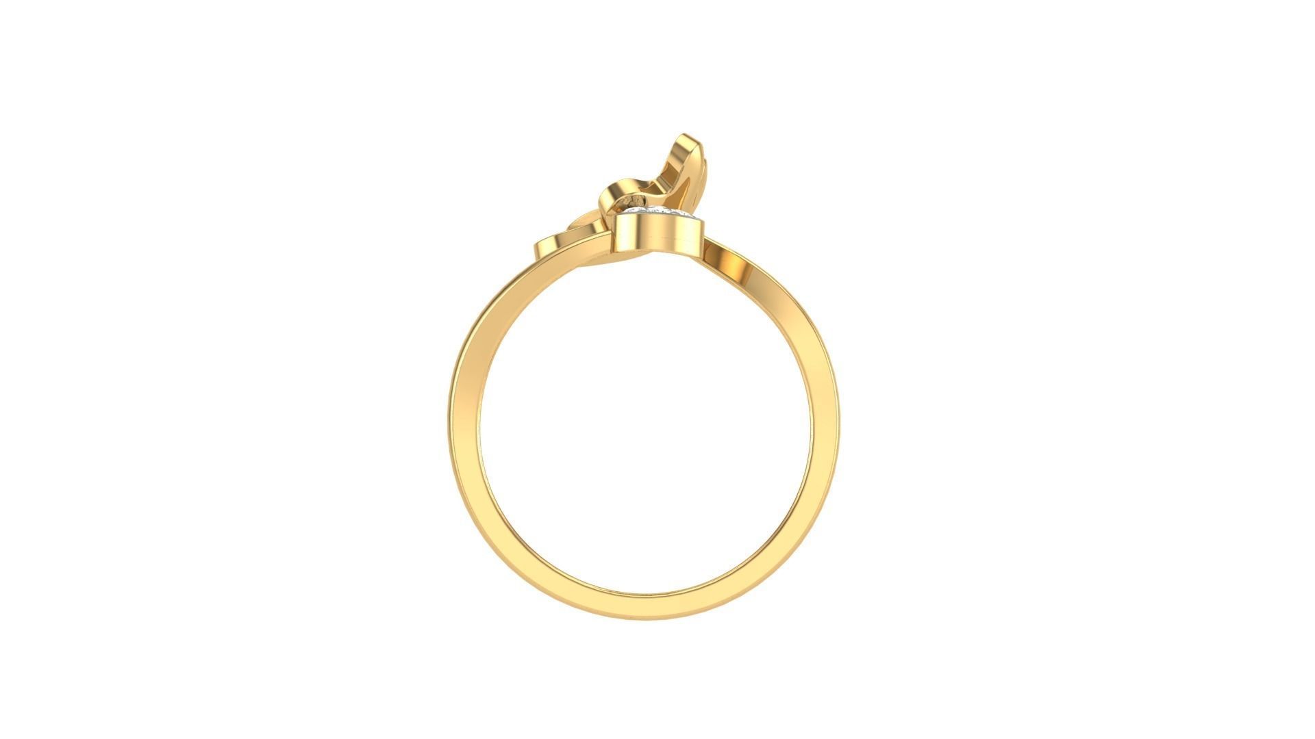 Flower Light Wt Ring 3dm stl obj mtl gltf glb render details 3D print model_4