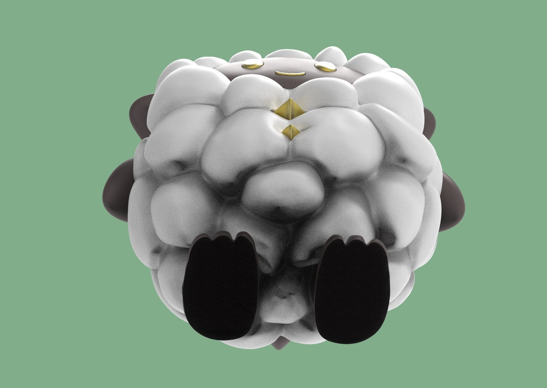 Lamball Pal Palworld 3D print model_20