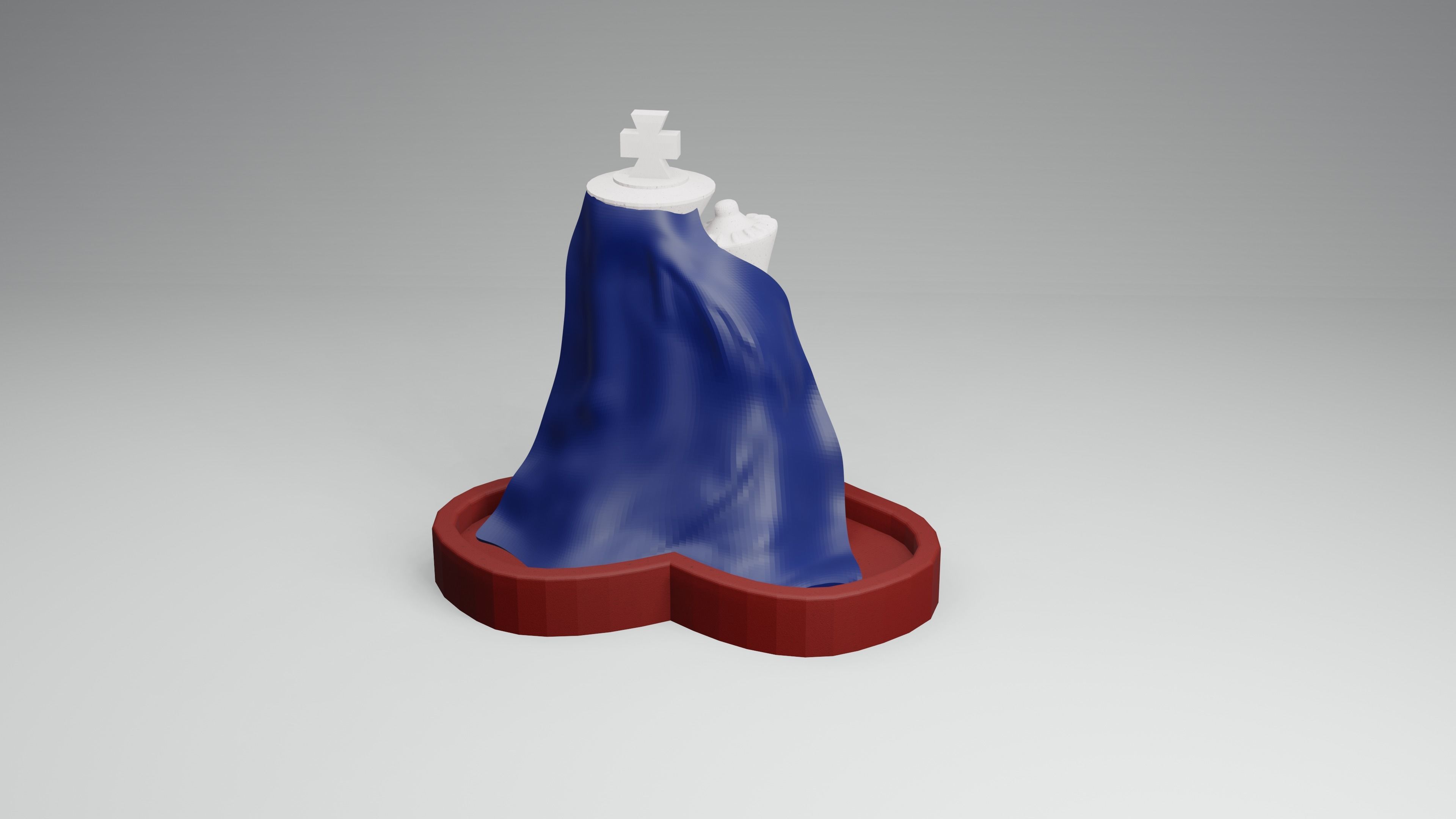 Love Gift for Valentine- King and Queen - model 1 3D print model_2