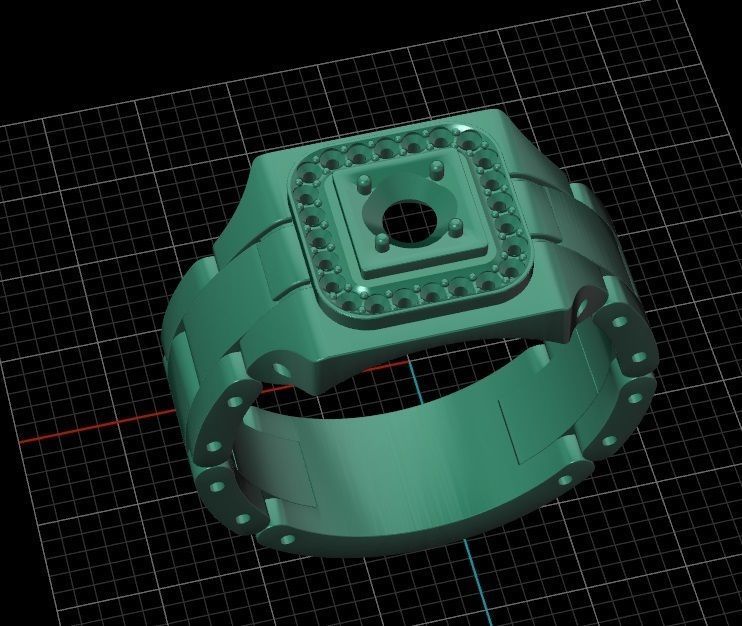 Ring men 9 3D print model_7