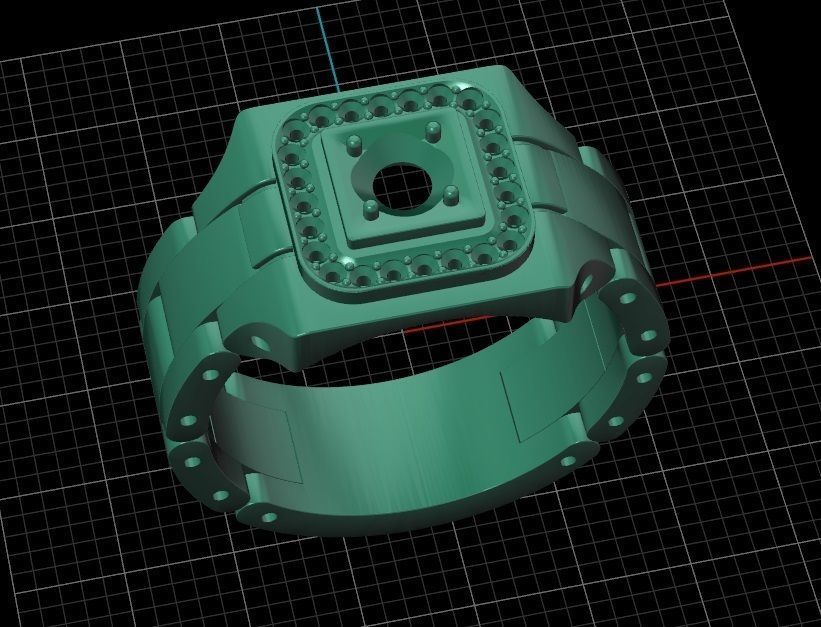 Ring men 9 3D print model_13
