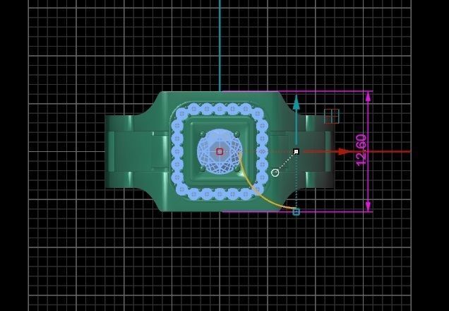 Ring men 9 3D print model_8