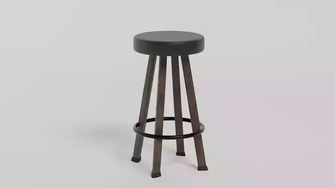 Bar stud high chair