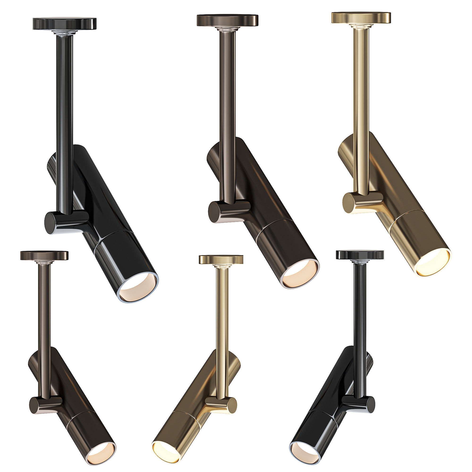 Norano Ceiling Light 3D model_3