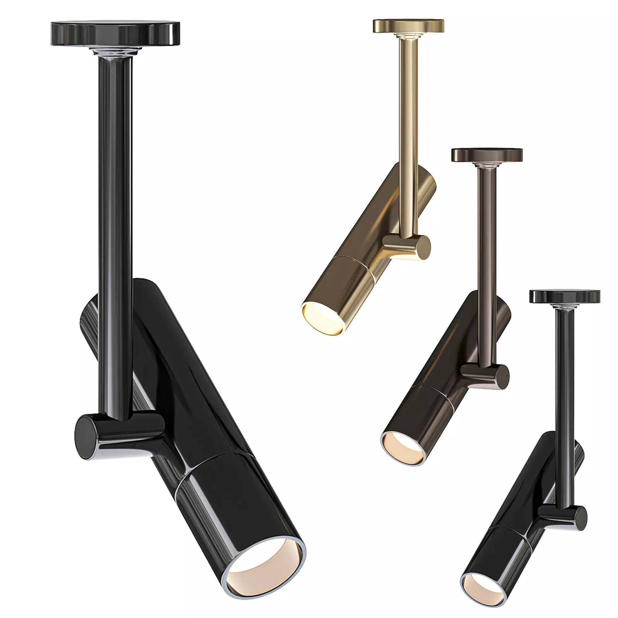 Norano Ceiling Light 3D model_0