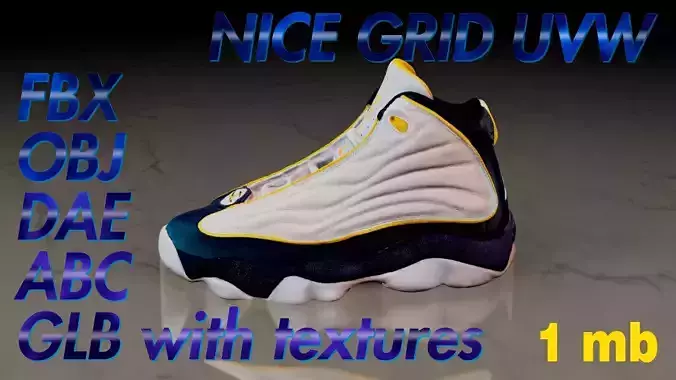 Air Jordan Strong Clean Scan 3D model Air Jordan Strong Clean Scan 3D model