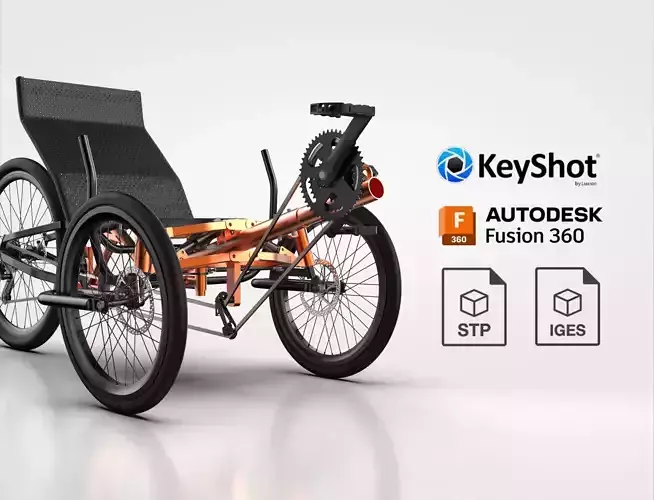 RECUMBENT TRIKE ACTUAL DIMENSION